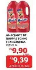 Assaí Atacadista Sonho - amaciante de roupas fragrâncias oferta