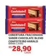 Assaí Atacadista Harald - cobertura fracionada sabor chocolate blend confeiteiro oferta