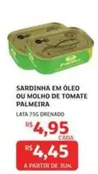 Assaí Atacadista Palmeira - sardinha em óleo ou molho de tomate oferta