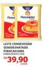 Assaí Atacadista Piracanjuba - leite condensado semidesnatado oferta