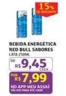 Assaí Atacadista Red bull - bebida energetica oferta