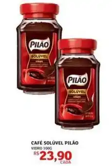 Assaí Atacadista Pilão - café solúvel oferta