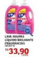 Assaí Atacadista Brilhante - lava-roupas liquido fragrâncias oferta