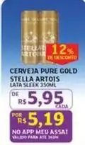 Assaí Atacadista Stella artois - cerveja pure gold oferta