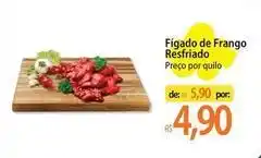 Atacadão De - fígado de frango resfriado oferta