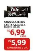 Assaí Atacadista Bis - chocolate lacta sabores oferta