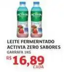Assaí Atacadista Danone - leite fermernato activia zero sabores oferta