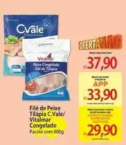Atacadão Vitalmar - filé de peixe tilápia c.vale/vitalman congelado oferta