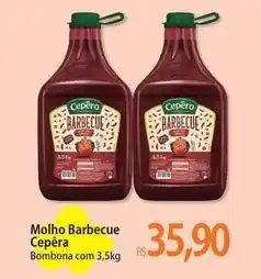 Atacadão Cepêra - molho barbecue oferta