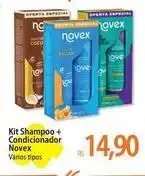 Atacadão Novex - kit shampoo + condicionador oferta