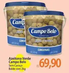 Atacadão Campo belo - azeitona verde oferta