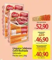 Atacadão Cofril - linguiça calabresa oferta
