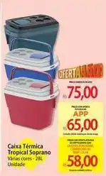 Atacadão Térmica - caixa térmica tropical oferta