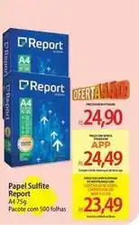 Atacadão Report - papel sulfite oferta
