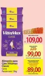 Atacadão Vittamax - alimento para cães classic oferta