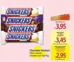 Atacadão Snickers - chocolate oferta