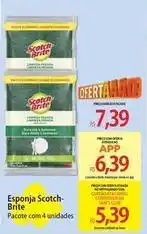 Atacadão Scotch brite - esponja oferta
