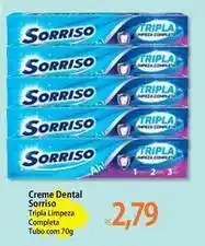 Atacadão Sorriso - creme dental oferta