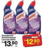 Fort Atacadista Harpic - desinfetante sanitário lauanda oferta