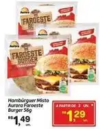 Fort Atacadista Aurora - hambúrguer faroeste burger oferta