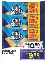 Fort Atacadista Leve - biscoito club social oferta