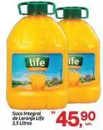 Fort Atacadista Life - suco integral de laranja oferta