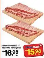 Fort Atacadista Costelinha - suína c/toucinho bandeja oferta
