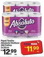 Fort Atacadista Absoluto - papel toalha multiuso oferta