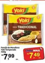 Fort Atacadista Yoki - farofa de mandioca temperada oferta