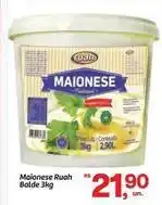 Fort Atacadista Ruah - maionese balde 3kg oferta