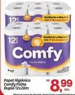 Fort Atacadista Papel higienico comfy folha dupla oferta