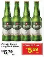 Fort Atacadista Spaten - cerveja long neck oferta