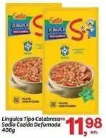 Fort Atacadista Sadia - linguiça tipo calabresars cozida defumada oferta