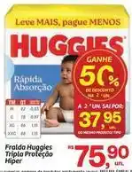Fort Atacadista Huggies - fralda tripla proteção hiper oferta