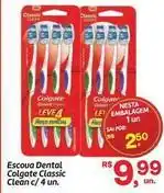 Fort Atacadista Colgate - escova dental classic clean oferta