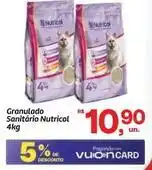 Fort Atacadista Rs - granulado sanitário nutricol oferta