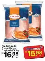Fort Atacadista Macedo - filé de peito de frango congelado iqf 1kg oferta