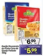 Fort Atacadista Casa do queijo - queijo mussarela ou prato fatiado oferta
