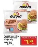 Fort Atacadista Aurora - hambúrguer misto faroeste burger oferta