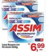 Fort Atacadista Assim - lava roupas em pó oferta