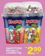 Fort Atacadista Frutap - iogurte morango c/ confeitos oferta