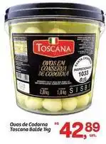 Fort Atacadista Ovos de codorna toscana oferta