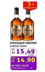 Assaí Atacadista Dreher - conhaque oferta