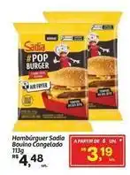Fort Atacadista Sadia - hambúrguer boúlino congelado oferta