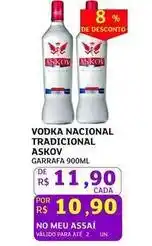 Assaí Atacadista Askov - vodka nacional tradicional oferta