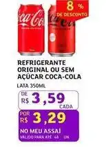 Assaí Atacadista Coca-cola - refrigerante original ou sem açúcar oferta