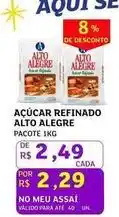 Assaí Atacadista Alto alegre - açúcar refinado oferta