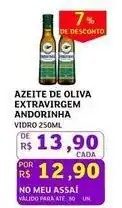 Assaí Atacadista Andorinha - azeite de oliva extravirgem oferta