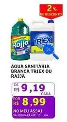 Assaí Atacadista Triex - agua sanitaria branca oferta