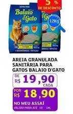 Assaí Atacadista Extra - areia granulada sanitaria para gatos oferta